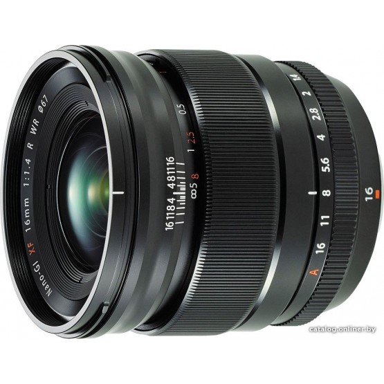 Объектив FujiFilm Fujinon XF16mm F1.4 R WR