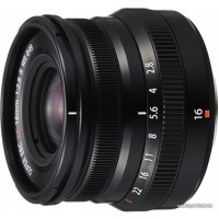 Объектив FujiFilm FUJINON XF 16mm F2.8 R WR (черный)