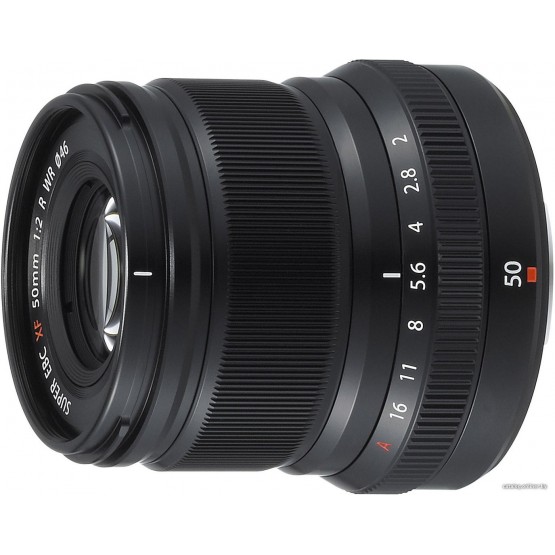 Объектив FUJINON XF50mm F2 R WR (черный)