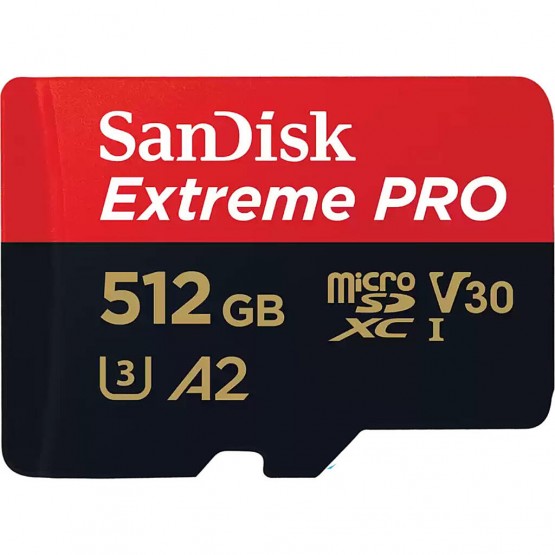 Карта памяти SanDisk Extreme PRO microSDXC 512Gb (SDSQXCD-512G-GN6MA)