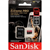 Карта памяти SanDisk Extreme PRO microSDXC 128Gb (SDSQXCD-128G-GN6MA)