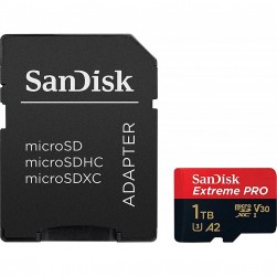 Карта памяти SanDisk Extreme PRO microSDXC SDSQXCD-1T00-GN6MA 1TB (с адаптером)