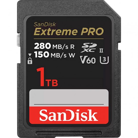 Карта памяти SanDisk Extreme PRO SDXC SDSDXEP-1T00-GN4IN 1TB