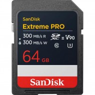Карта памяти SanDisk Extreme PRO SDXC SDSDXDM-064G-GN4IN 64GB