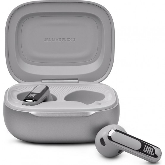 Наушники JBL Live Flex 3 (серебристый)