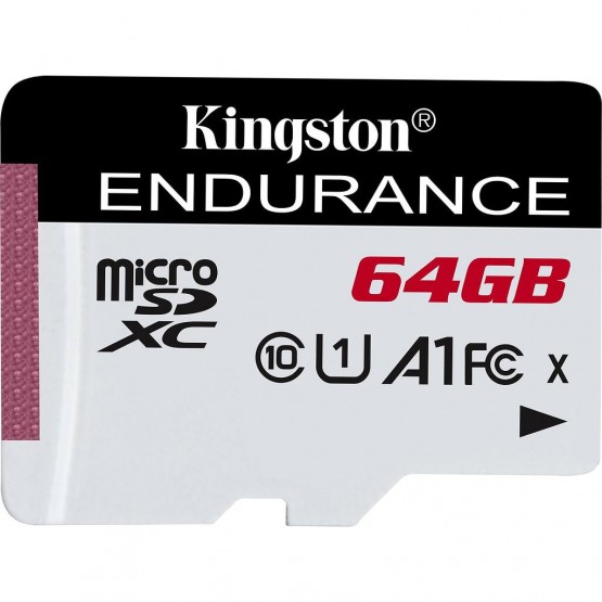 Карта памяти Kingston High-Endurance microSDXC 64Gb (SDCE/64GB)
