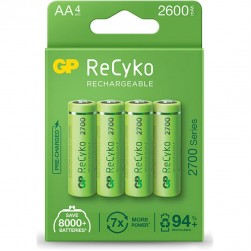 Аккумулятор GP 2600mAh AA 4 шт