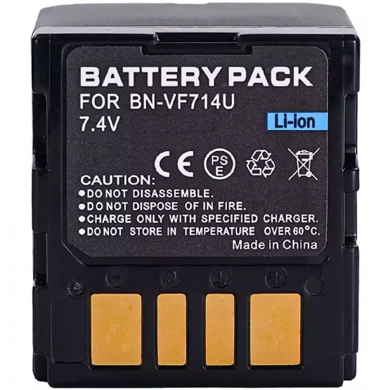 Аккумулятор Zarrumi VF714U для JVC BN-VF714U (аналог)