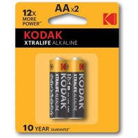 Комплект батареек Kodak XTRALIFE Alkaline LR6/2BL
