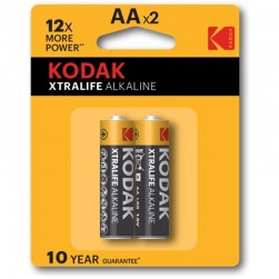 Комплект батареек Kodak XTRALIFE Alkaline LR6/2BL