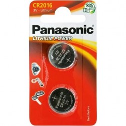 Батарейка Panasonic CR2016 2 шт. [CR-2016EL/2B]