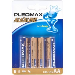 Батарейка Pleomax Alkaline AA (LR6) 2 шт