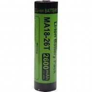 Аккумулятор Zarrumi 18650 с выходом USB Type-C 2600mAh