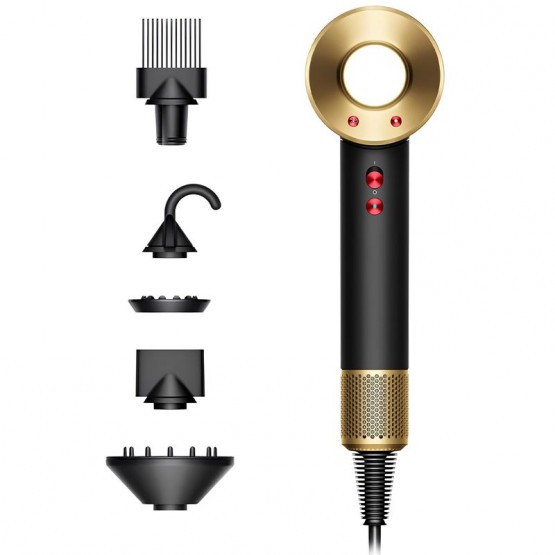 Фен Dyson HD07 Supersonic (черный оникс/золотистый)