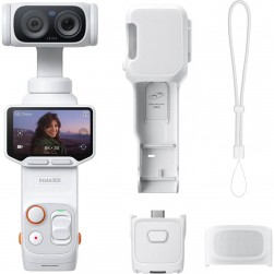 Экшен-камера Insta360 Luna Ultra Standard Bundle (White)