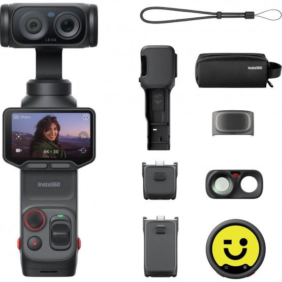 Экшен-камера Insta360 Luna Ultra Creator Bundle (Black) Экшен-камера Insta360 Luna Ultra Creator Bundle (Black)