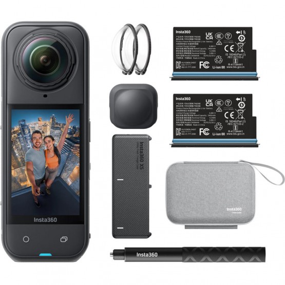 Экшн-камера Insta360 X5 Essentials Bundle