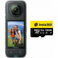 Экшн-камера Insta360 X4 + карта памяти  Insta360 128Gb
