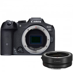 Фотоаппарат Canon EOS R7 Body + адаптер крепления EF-EOS R