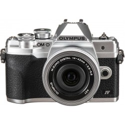 Фотоаппарат Olympus OM-D E-M10 Mark IV Kit 14-42mm (серебристый)