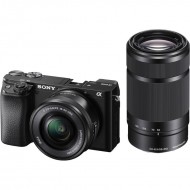 Фотоаппарат Sony Alpha a6400 Double Kit 16-50mm + 55-210mm (черный)