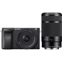 Фотоаппарат Sony Alpha a6400 Double Kit 16-50 OSS II + 55-210mm (черный)