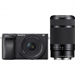 Фотоаппарат Sony Alpha a6400 Double Kit 16-50 OSS II + 55-210mm (черный) Фотоаппарат Sony Alpha a6400 Double Kit 16-50 OSS II + 55-210mm (черный)