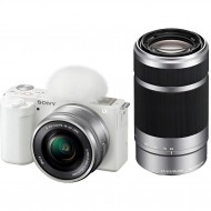 Фотоаппарат Sony ZV-E10 Double Kit 16-50mm + 55-210mm (белый) Фотоаппарат Sony ZV-E10 Double Kit 16-50mm + 55-210mm (белый)