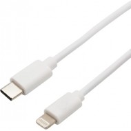 Кабель Rexant Lightning - USB Type-C (1 м, белый)