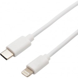 Кабель Rexant Lightning - USB Type-C (1 м, белый)