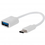 Адаптер Rexant OTG Type-C / 18-1180 0.15м, белый