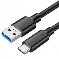 Кабель Rumi USB Type-C - USB Type-A (USB 3.2, 0.3 м)