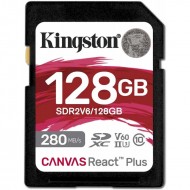 Карта памяти Kingston Canvas React Plus V90 SDXC 128GB