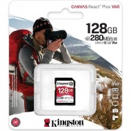 Карта памяти Kingston Canvas React Plus SDXC 128GB
