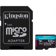 Карта памяти Kingston Canvas Go! Plus microSDXC 512Gb (SDCG3/512GBSP)