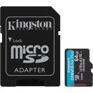 Карта памяти Kingston Canvas Go! Plus microSDXC 64Gb (SDCG3/64GB)