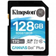 Карта памяти Kingston Canvas Go! Plus SDXC 128GB