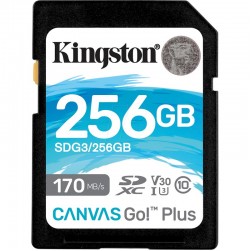 Карта памяти Kingston Canvas Go! Plus SDXC 256GB