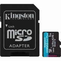 Карта памяти Kingston Canvas Go! microSDXC 1TB SDCG4/1TB (с адаптером)