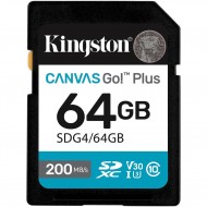 Карта памяти Kingston Canvas Go! Plus SDXC 64GB SDG4/64GB Карта памяти Kingston Canvas Go! Plus SDXC 64GB SDG4/64GB