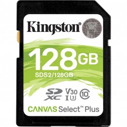 Карта памяти Kingston Canvas Select Plus SDXC 128Gb (SDS2/128GB)