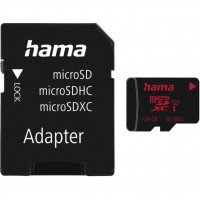 Карта памяти Hama microSDXC 128Gb UHS-I U3 V30