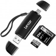Карт-ридер Lexar microSD / SD card reader USB-A / USB Type-C 3.2 Gen 1 (2 в 1)