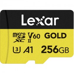 Карта памяти Lexar Professional Gold microSDXC 256Gb UHS-II U3 V60 280/180