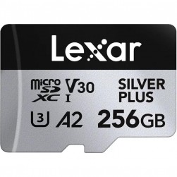 Карта памяти Lexar Professional SILVER PLUS microSDXC LMSSIPL256G-BNANG 256GB Карта памяти Lexar Professional SILVER PLUS microSDXC LMSSIPL256G-BNANG 256GB