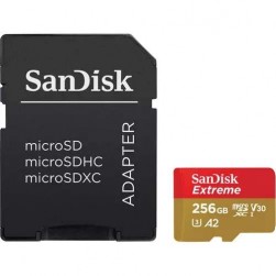 Карта памяти SanDisk Extreme microSDXC 256Gb (SDSQXAV-256G-GN6MN)