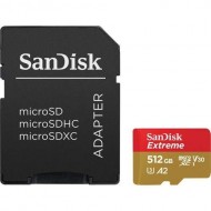 Карта памяти SanDisk Extreme microSDXC 512Gb (SDSQXAV-512G-GN6MN)