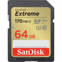 Карта памяти SanDisk Extreme SDXC SDSDXV2-064G-GNCIN 64GB Карта памяти SanDisk Extreme SDXC SDSDXV2-064G-GNCIN 64GB