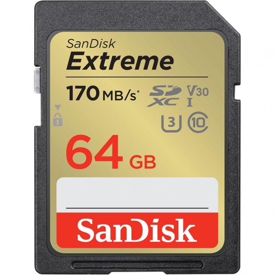 Карта памяти SanDisk Extreme SDXC SDSDXV2-064G-GNCIN 64GB Карта памяти SanDisk Extreme SDXC SDSDXV2-064G-GNCIN 64GB