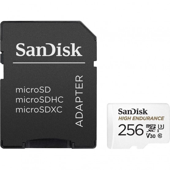 Карта памяти SanDisk High Endurance microSDXC 256Gb (SDSQQNR-256G-GN6IA)